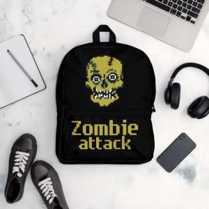 לגיימר - ציוד גיימינג ומחשבים ביגוד ואופנה לגיימר תיק גב לגיימרים Zombie attack