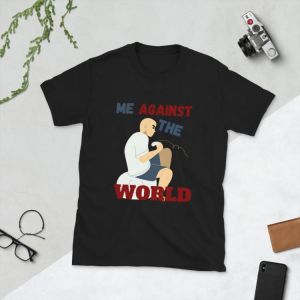 לגיימר - ציוד גיימינג ומחשבים ביגוד ואופנה לגיימר חולצת גיימר Me Against The World